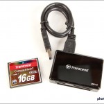 Transcend 16 GB UDMA 71000x CompactFlash Card & USB 3.0 Reader