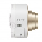 Sony Cybershot QX10 "Lens-Style" Camera - White - Right