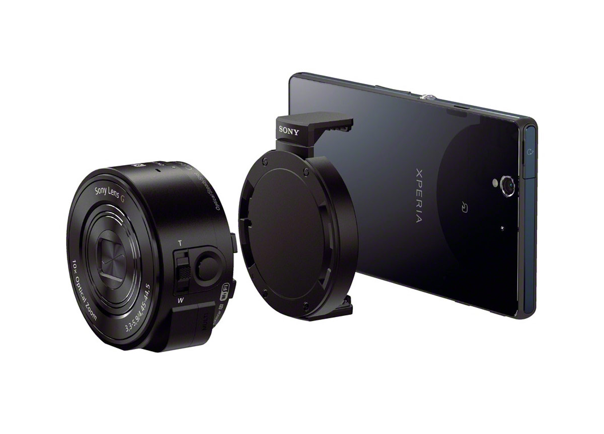 Sony Cybershot QX100 With Adjustable Phone Adapter