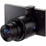 Sony Cybershot QX100 With Zeiss Lens - Mounted On Phone