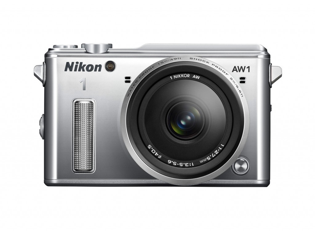 Nikon 1 AW1 Waterproof Interchangeable Lens Camera - Silver