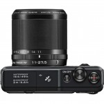Nikon 1 AW1 Waterproof Mirrorless Camera - Top - Black