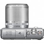 Nikon 1 AW1 Mirrorless Camera - Top View - Silver