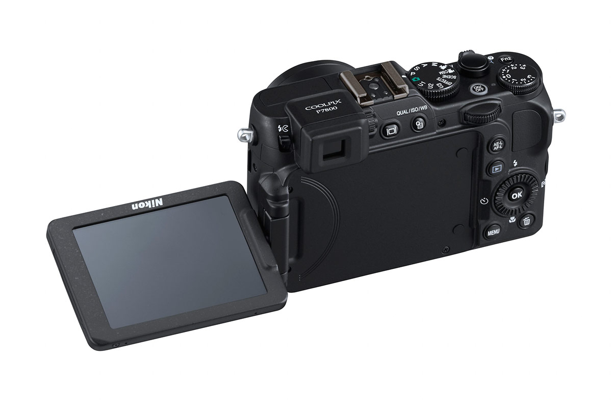 Nikon Coolpix P7800 With 3-inch Tilt-Swivel LCD Display & New EVF