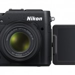 Nikon Coolpix P7800 - Front View With 3-Inch Tilt-Swivel LCD Display