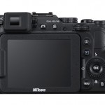 Nikon Coolpix P7800 - Rear View With LCD & New Electronic Viewfinder