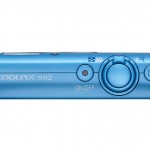 Nikon Coolpix S02 - Top View - Blue