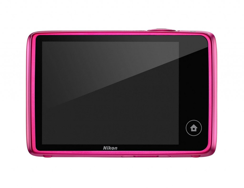 Nikon Coolpix S02 - Rear Touchscreen LCD Display - Pink