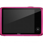 Nikon Coolpix S02 - Rear Touchscreen LCD Display - Pink