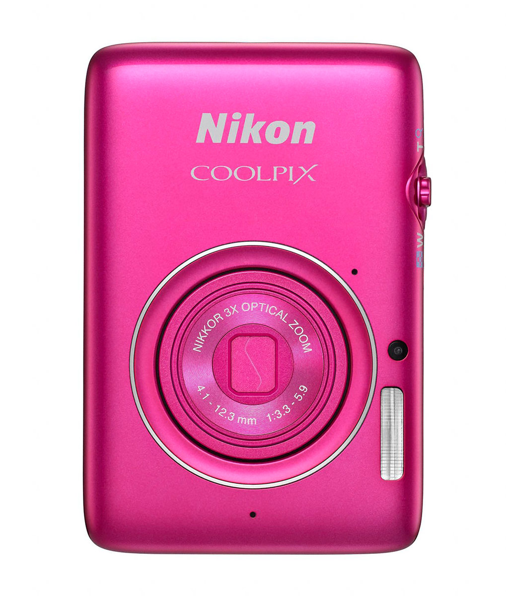 Nikon Coolpix S02 - Pink - Front