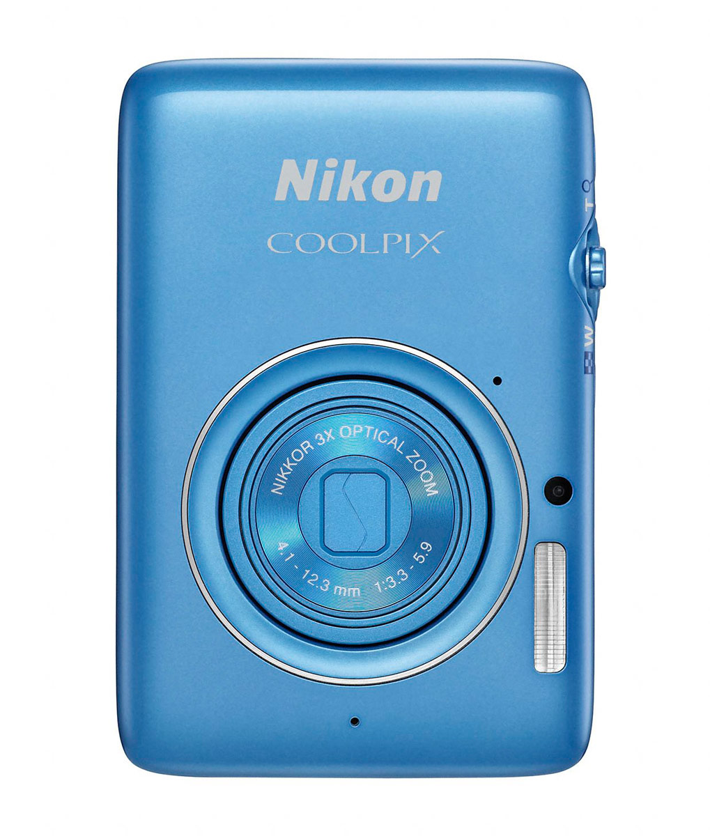 Nikon Coolpix S02 - Front - Blue