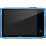 Nikon Coolpix S02 - Rear Touchscreen LCD - Blue