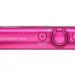 Nikon Coolpix S02 - Top View - Pink