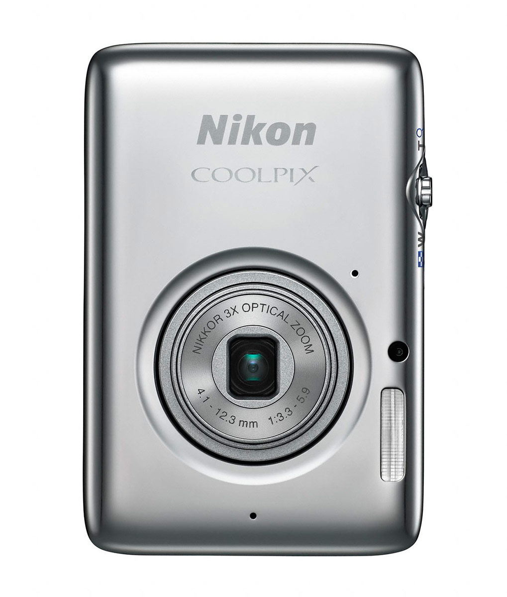 Nikon Coolpix S02 - Silver - Front