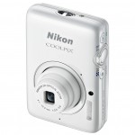 Nikon Coolpix S02 - Credtit Card-Sized Camera - White