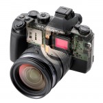 Olympus OM-D E-M1 Micro Four Thirds Camera - Transparent View