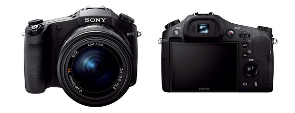 Sony Cybershot RX10 - Front & Back