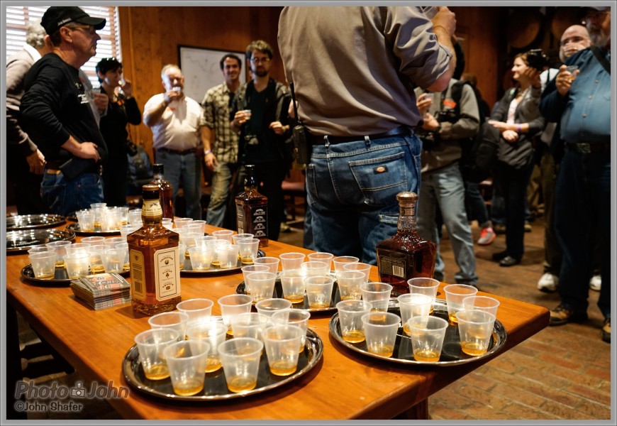 Sony Alpha A7 - Journalists At "Work" On A Jack Daniels Sampling Tour