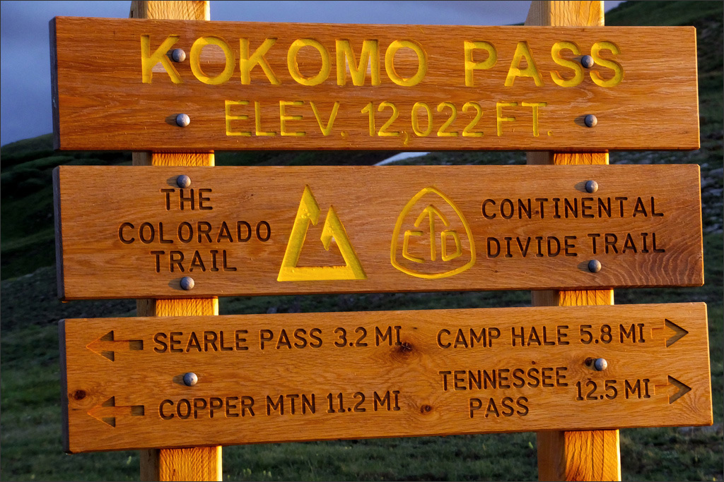 Fujifilm FinePix F900EXR - Kokomo Pass Sign