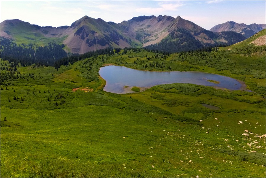 Fujifilm FinePix F900EXR - High Alpine Lake - Colorado Trail