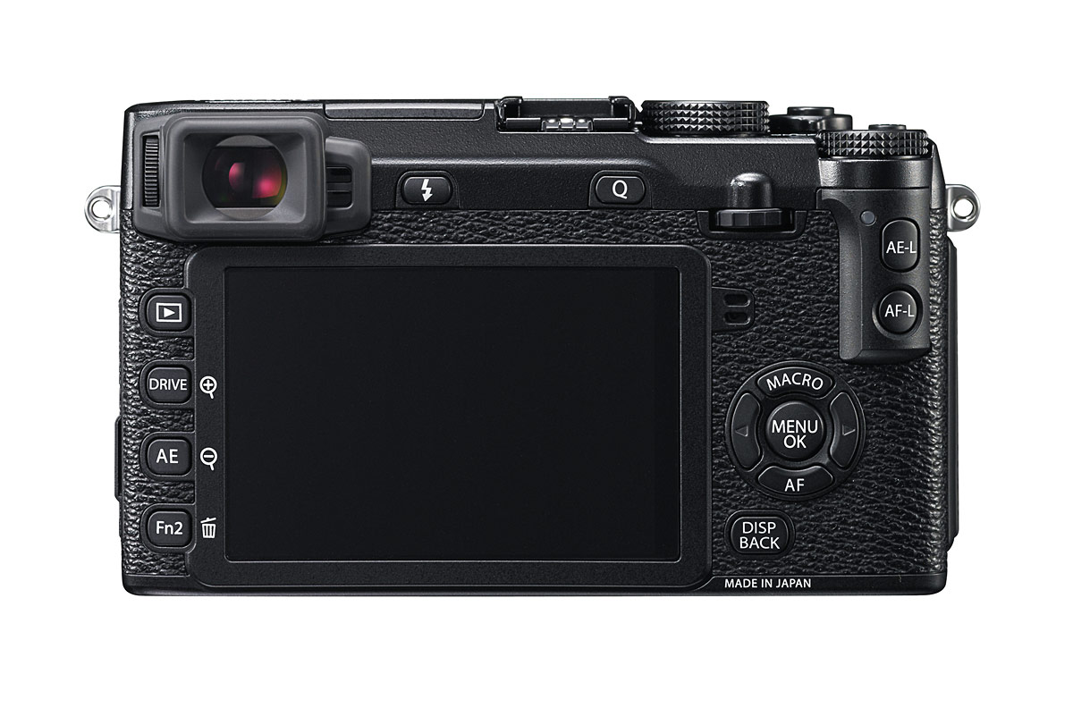 Fujifilm X-E2 - Rear View