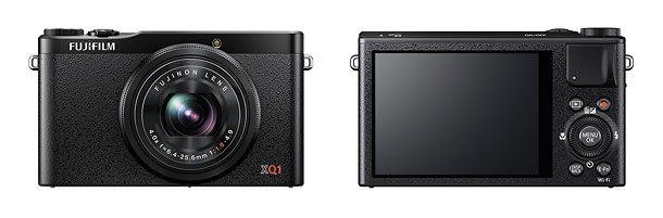 Fujifilm XQ1 Premium Pocket Camera - Front & Back