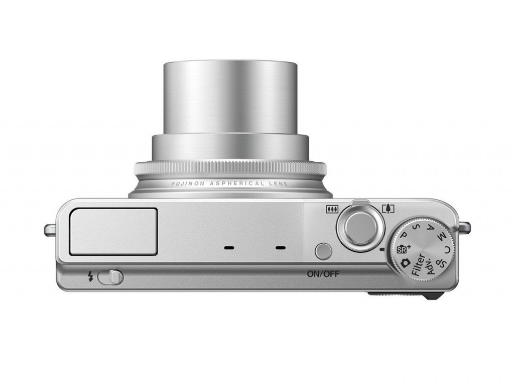 Fujifilm XQ1 - Top - With 4x Fujinon Zoom Lens