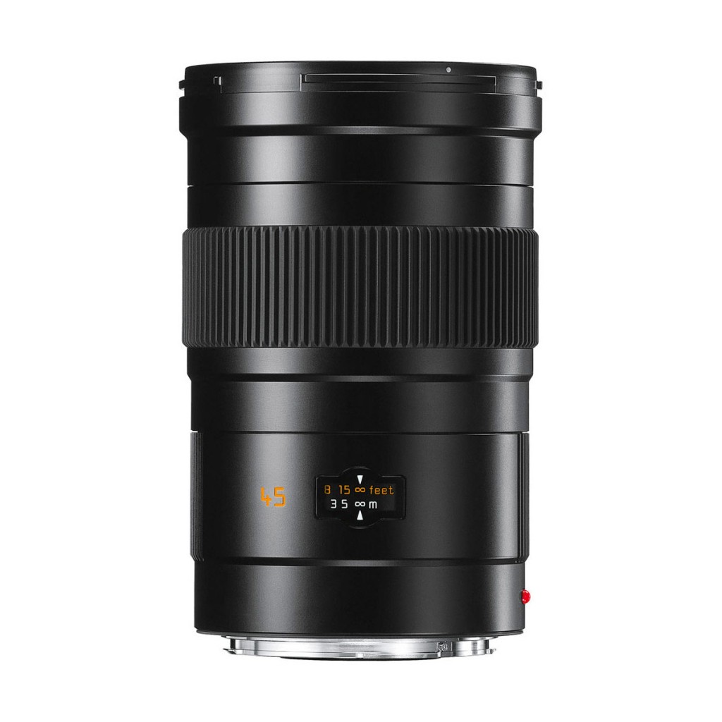 Leica Elmarit-S 45mm f/2.8 Asph Medium Format Lens - Side View