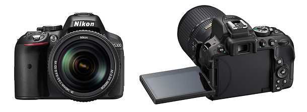 Nikon D5300 Digital SLR - Front & Back