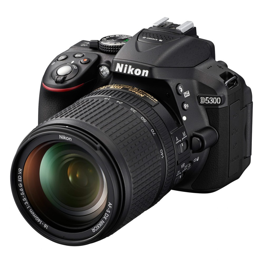 Nikon D5300 DSLR With 18-140mm VR Zoom Lens