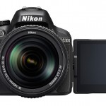 Nikon D5300 DSLR With Adjustable LCD In Selfy Postion