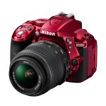 Nikon D5300 24-Megapixel DSLR - Red