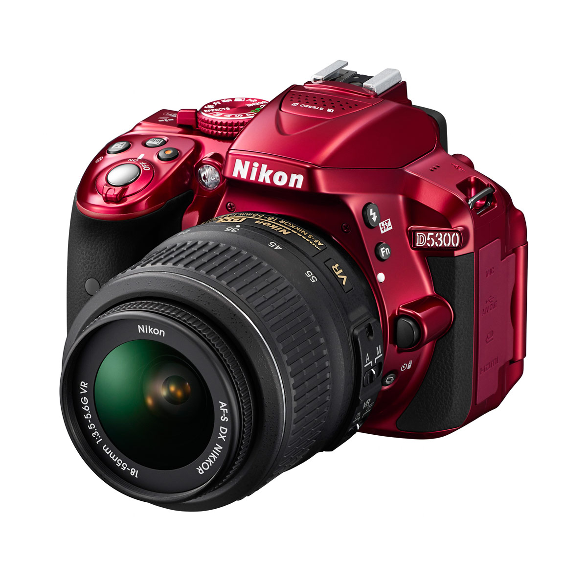 Nikon D5300 24-Megapixel DSLR - Red