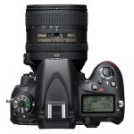 Nikon D610 DSLR - Top View With 24-85mm Lens