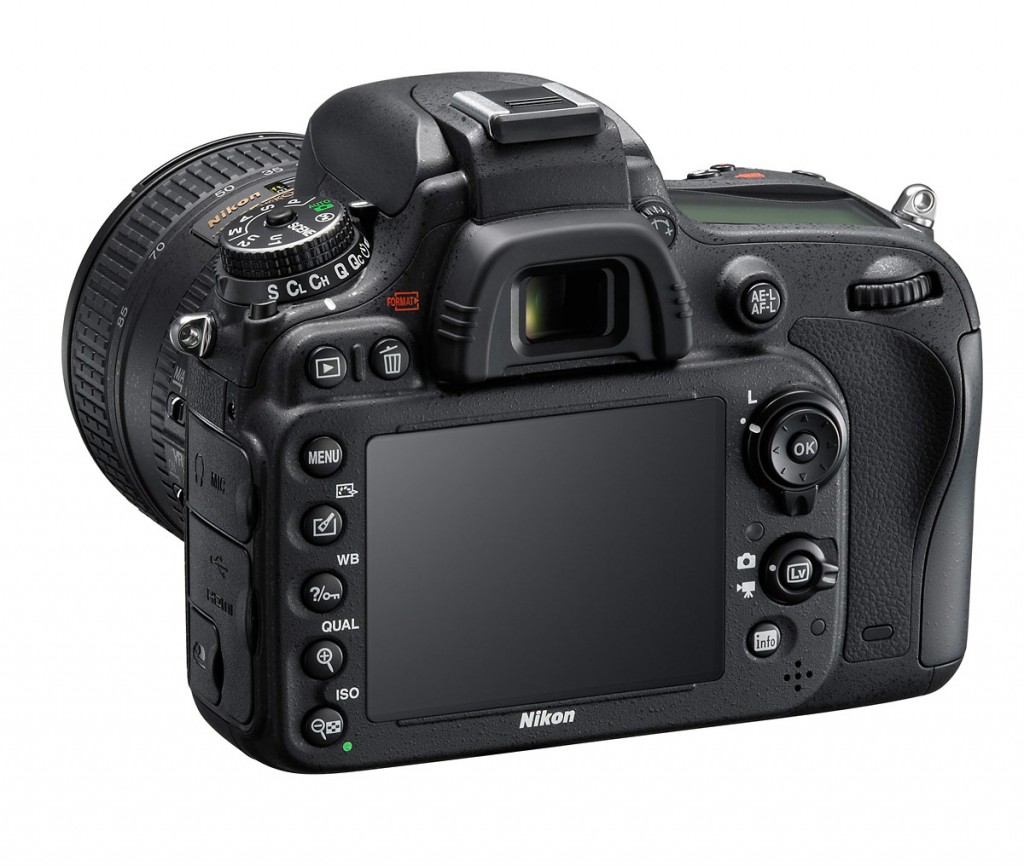 Nikon D610 - Left Rear View