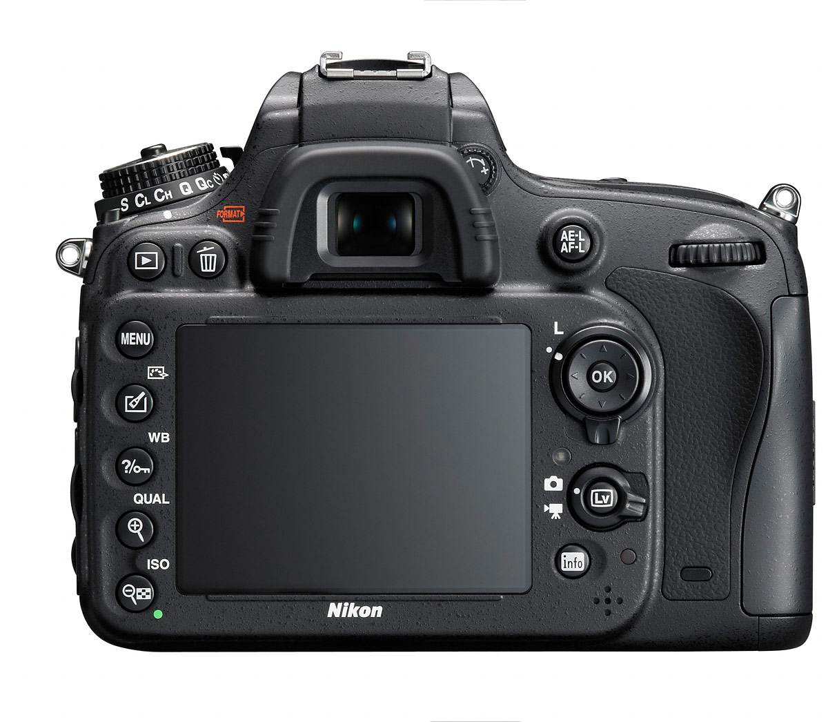 Nikon D610 DSLR - Rear