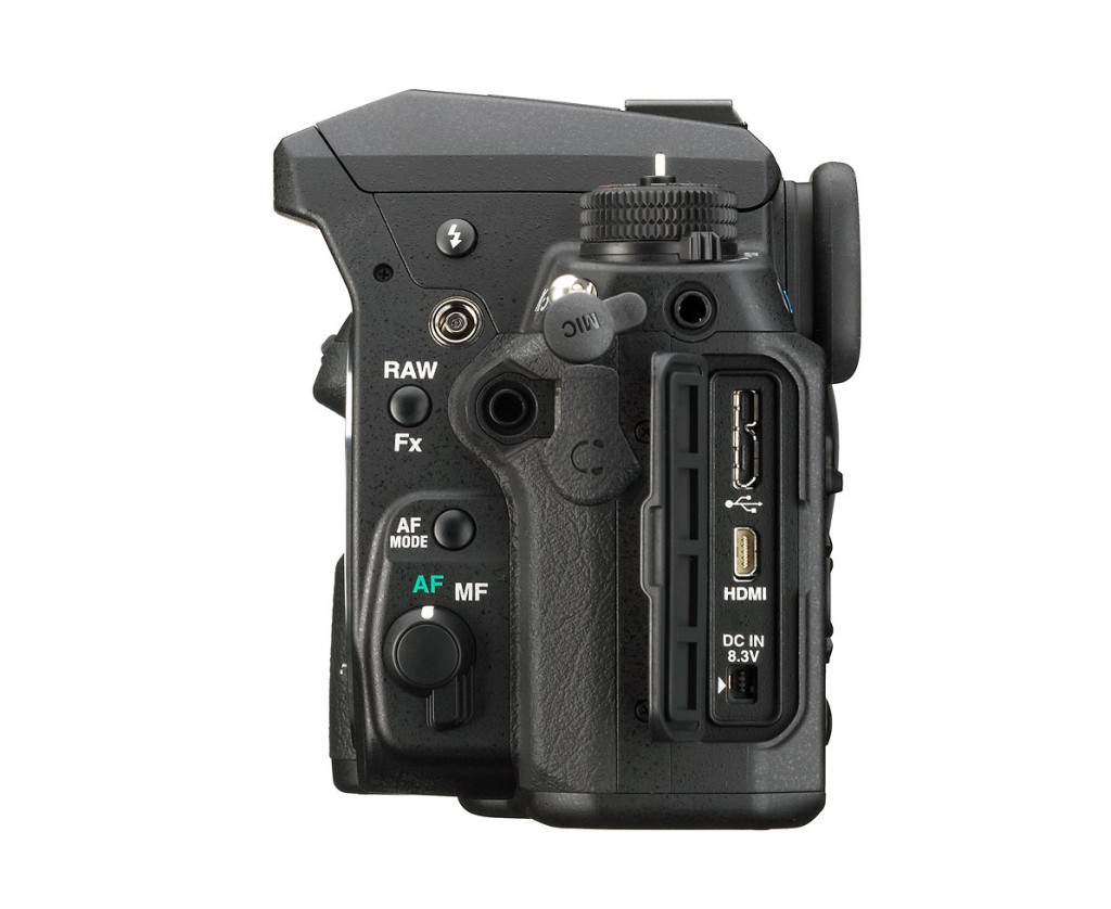 Pentax K-3 DSLR - Connector Compartment