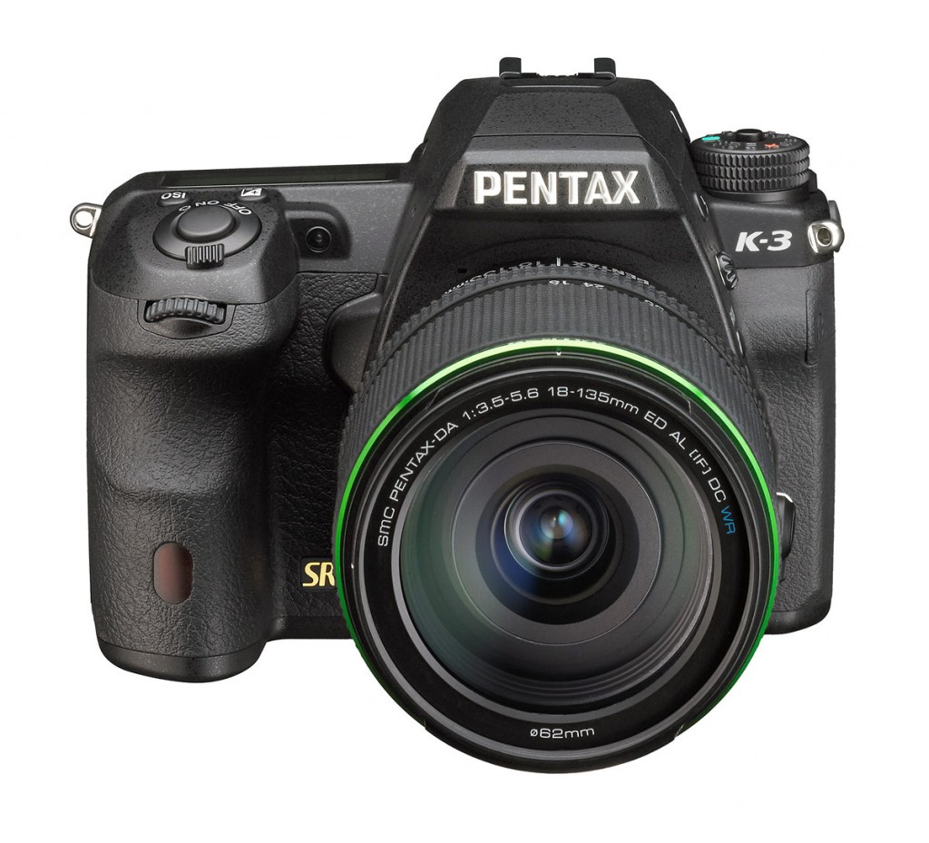 Pentax K-3 DSLR - Upper Front View