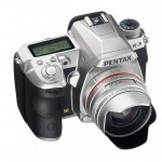 Pentax K-3 DSLR - Premium Silver Edition - Top Right