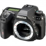 Pentax K-3 DSLR - Upper Right View - No Lens