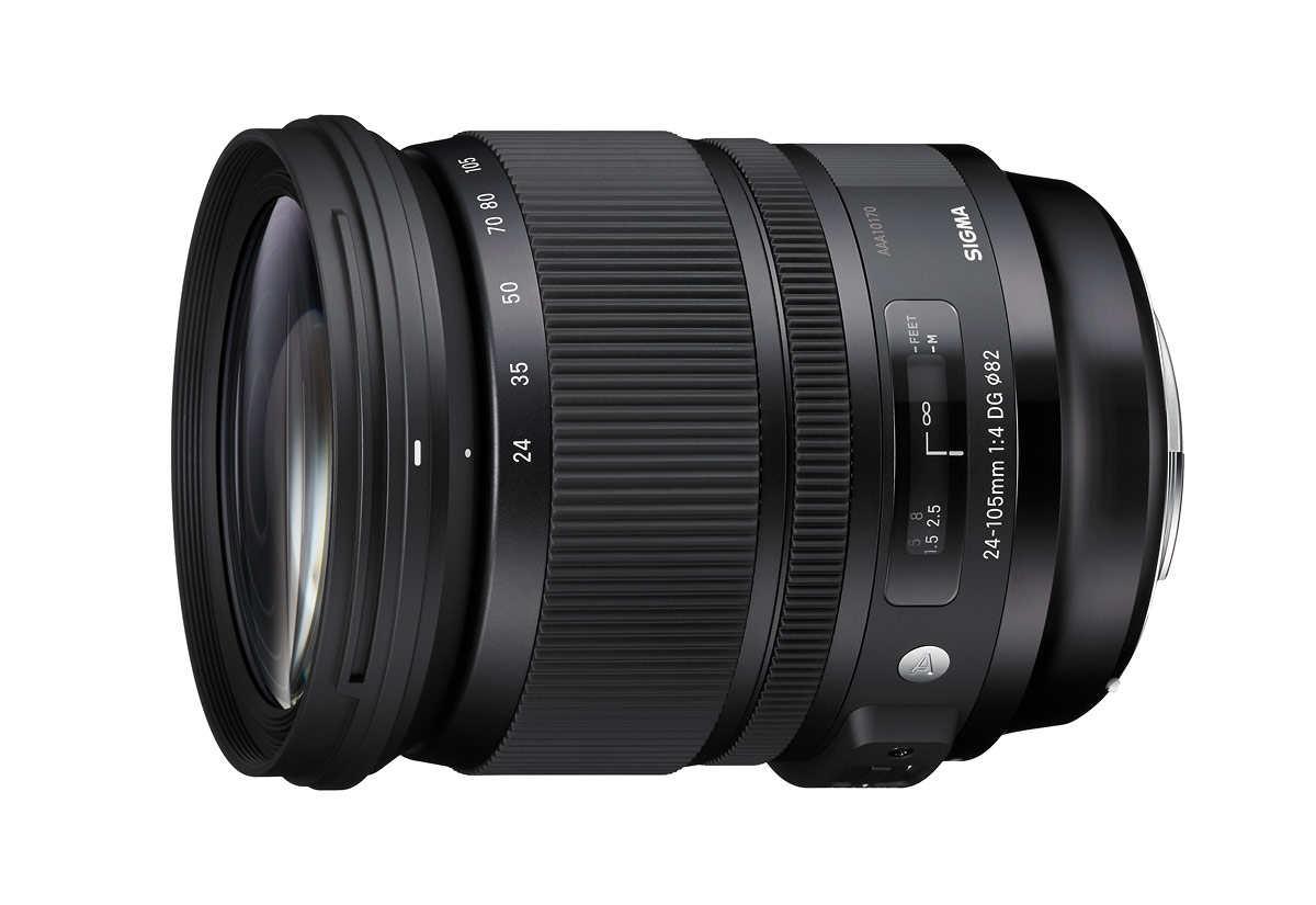 Sigma 24-105mm F4 DG OS HSM Art Zoom Lens - Angle
