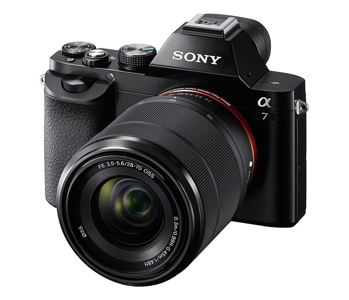 Sony Alpha A7 With New FE 28-70mm f/3.5-5.6 OSS Full-Frame Kit Lens