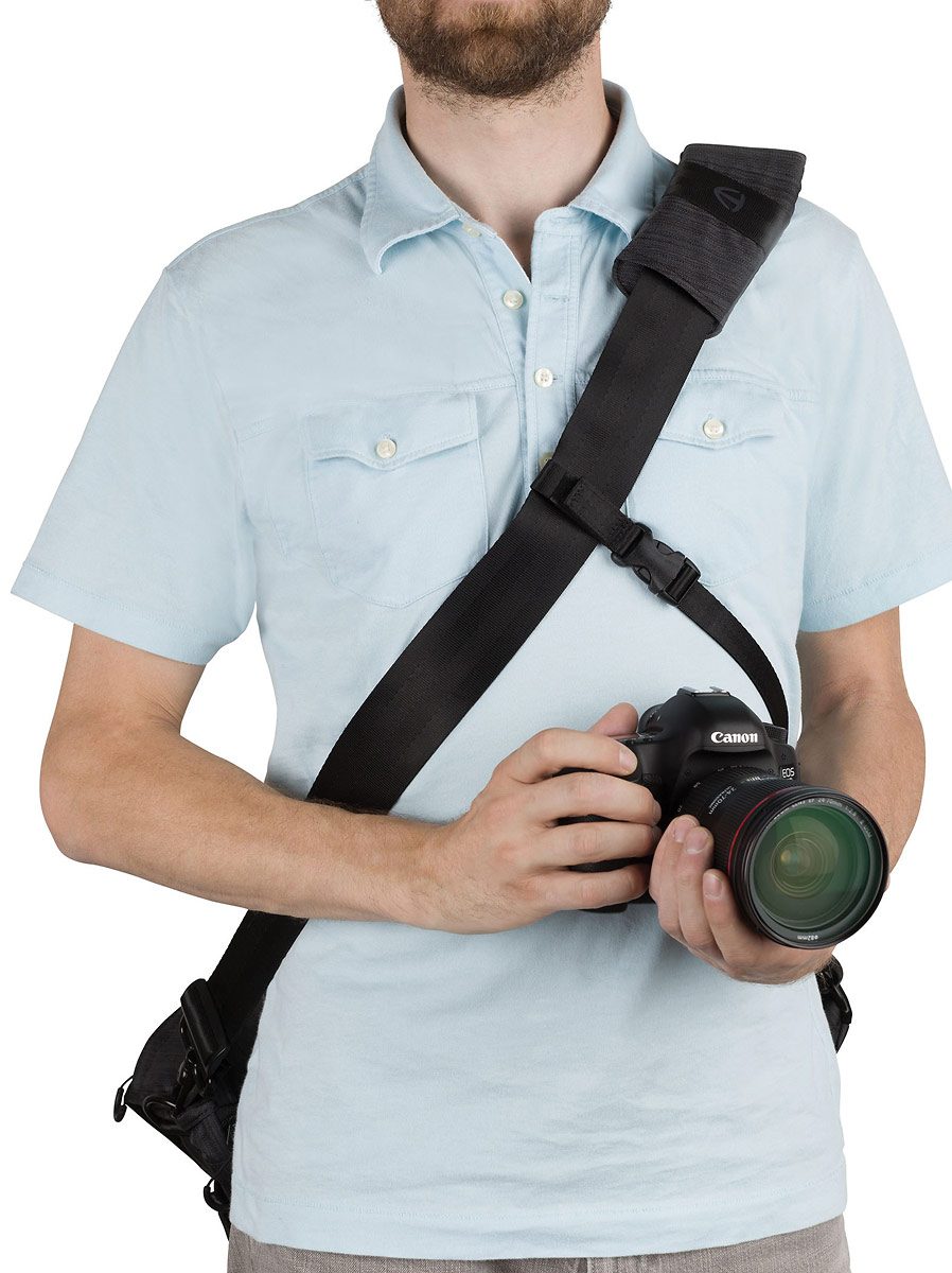 Tenba Messenger DNA Camera Bag - Front With Security Strap