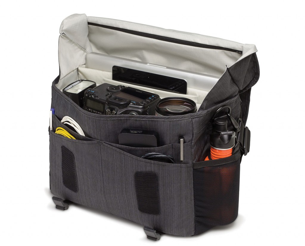 Tenba Messenger DNA 15 Camera Bag - Open