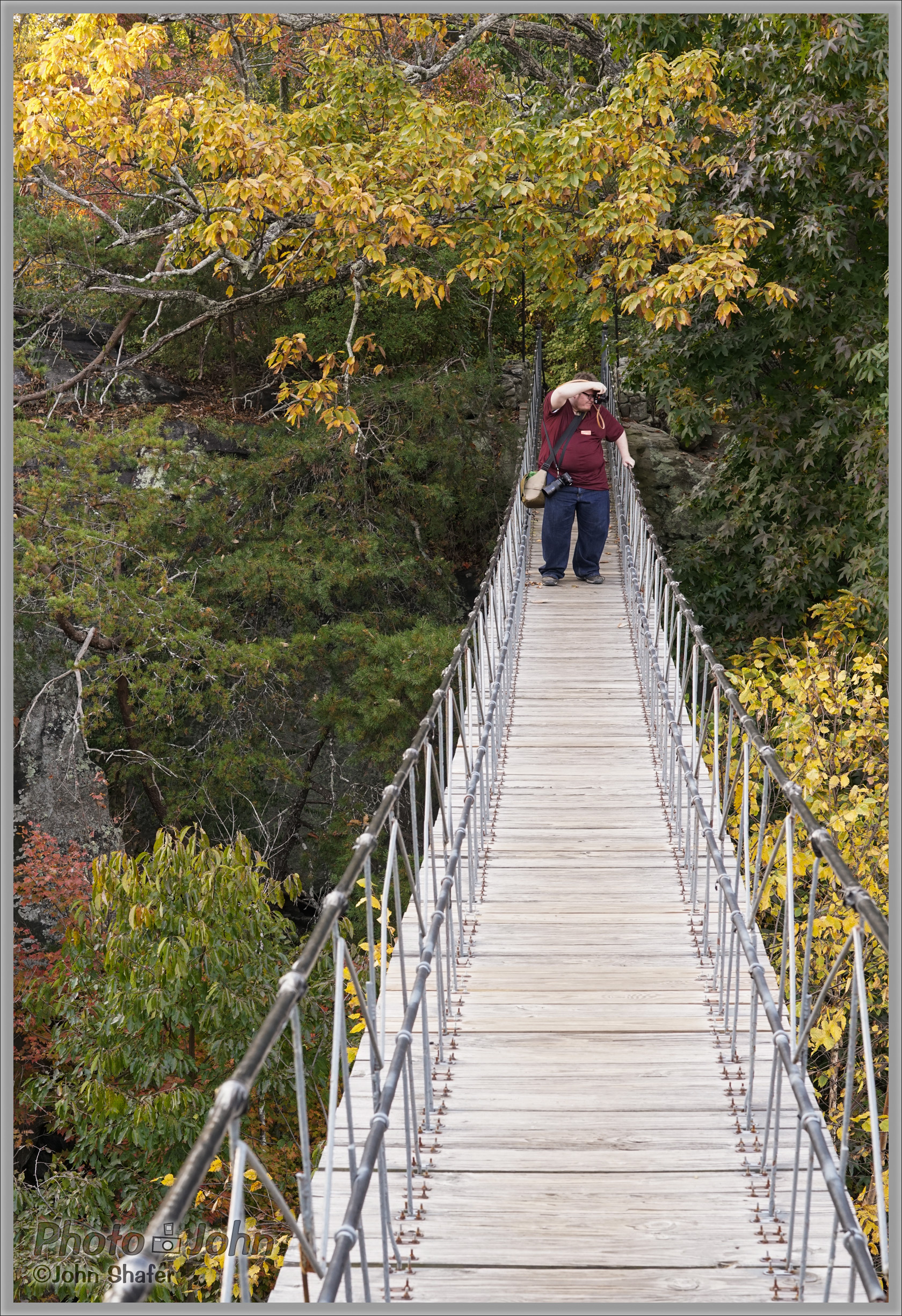 Hanging Bridge - Rock City, Georgia - Sony Alpha A7R