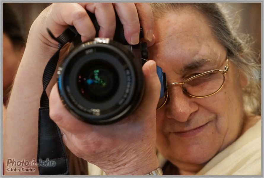 Sony Alpha A7 - ISO 6400 Portrait of Photographer Theano Nikitas