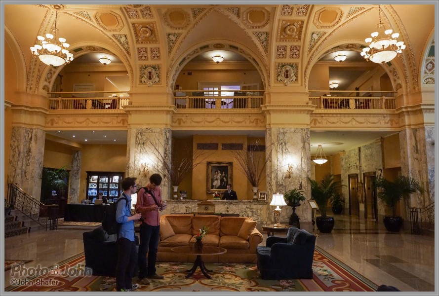 Hermitage Hotel Lobby - Sony Alpha A7R at ISO 6400