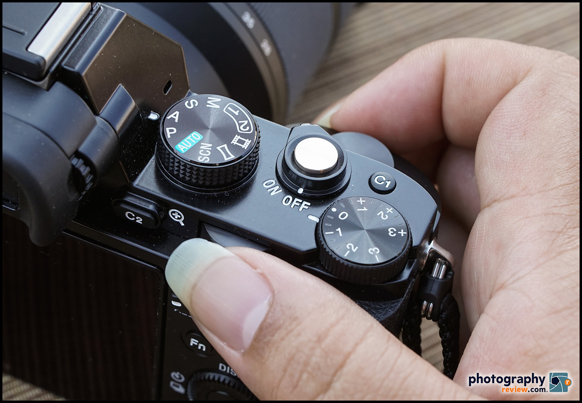 Sony Alpha A7 Mode Dial & Exposure Controls