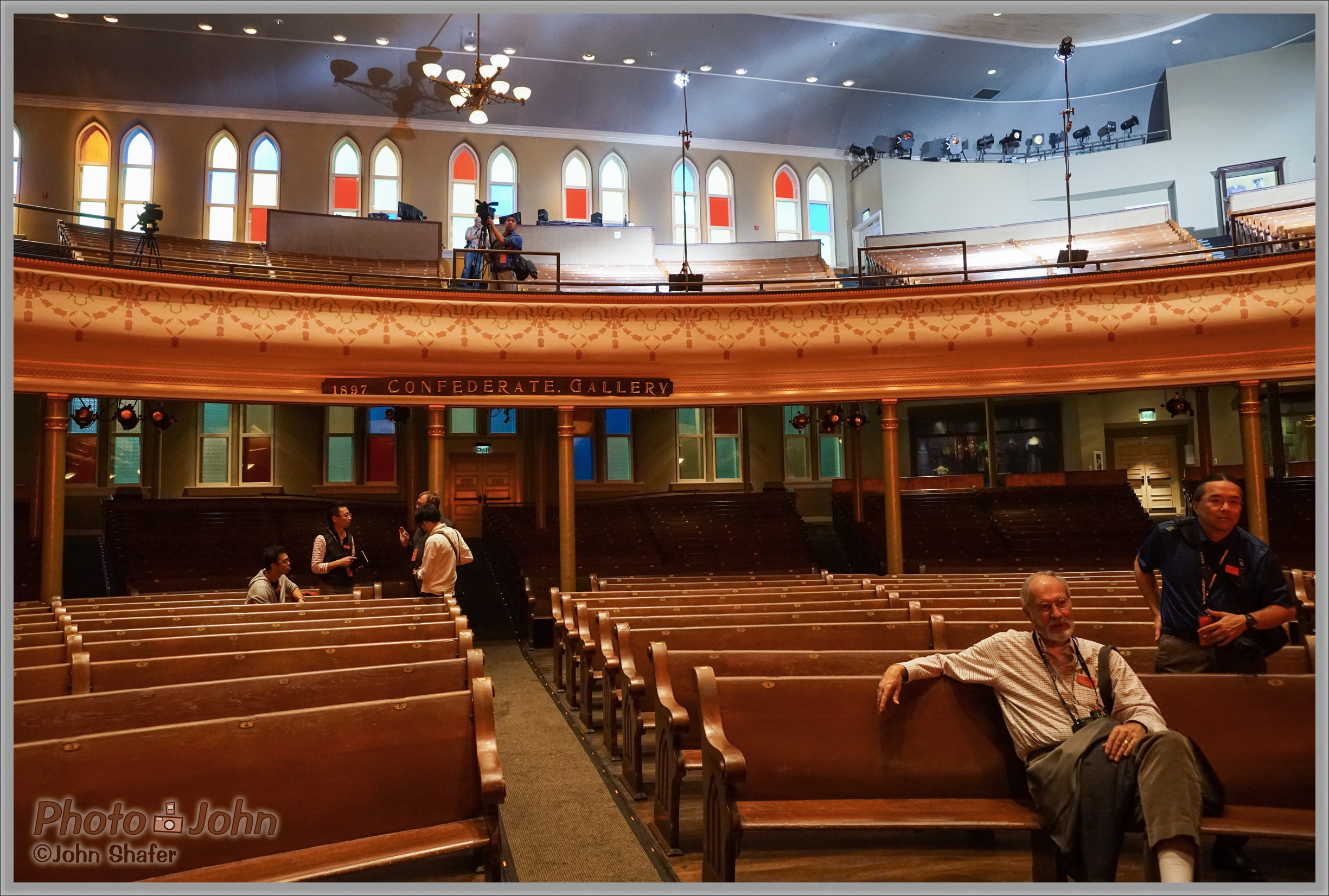 Ryman Auditorium Pews - Sony Alpha A7R