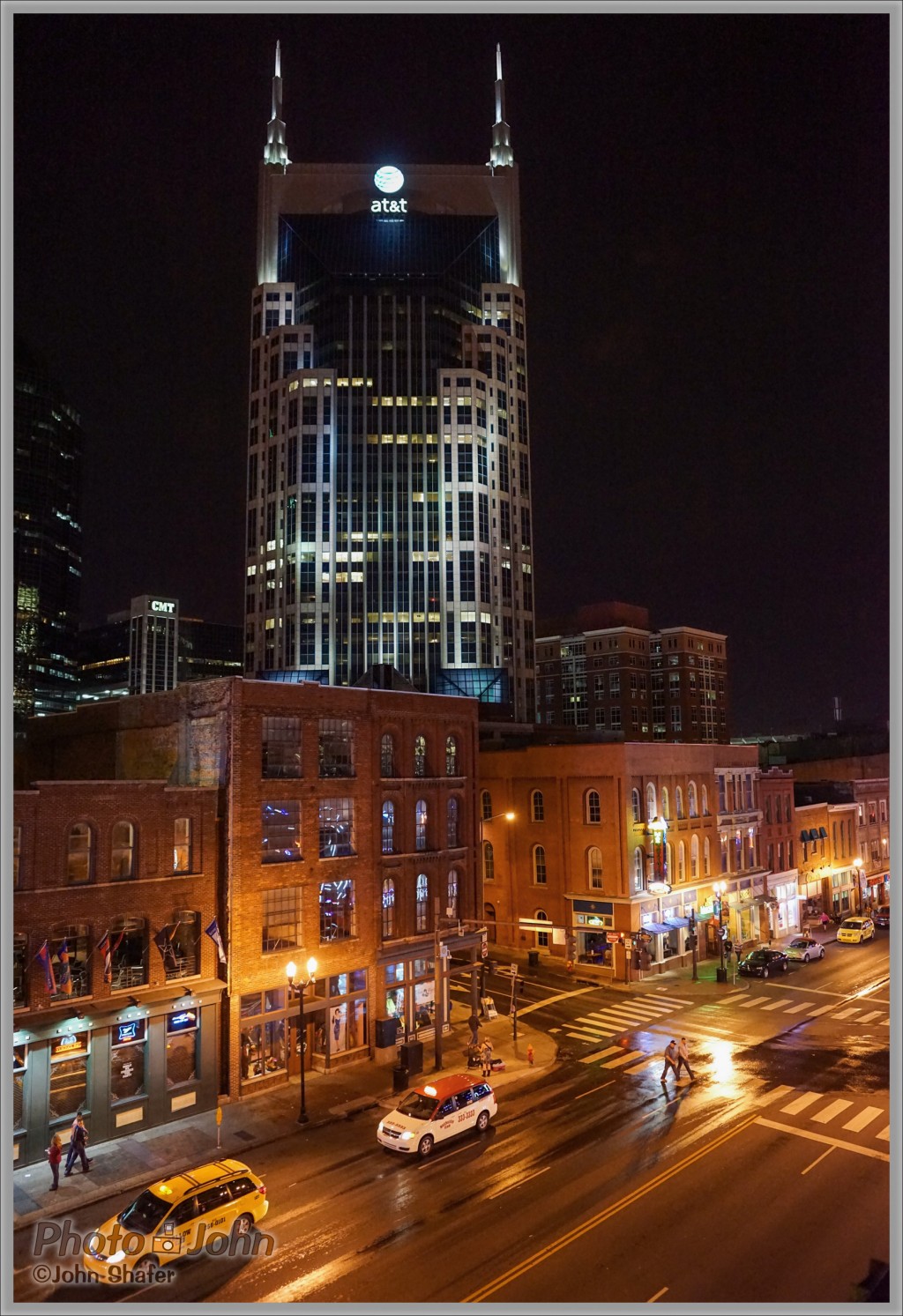 Nashville's Music Row With the AT&T Building In the Background - Sony Alpha A7R